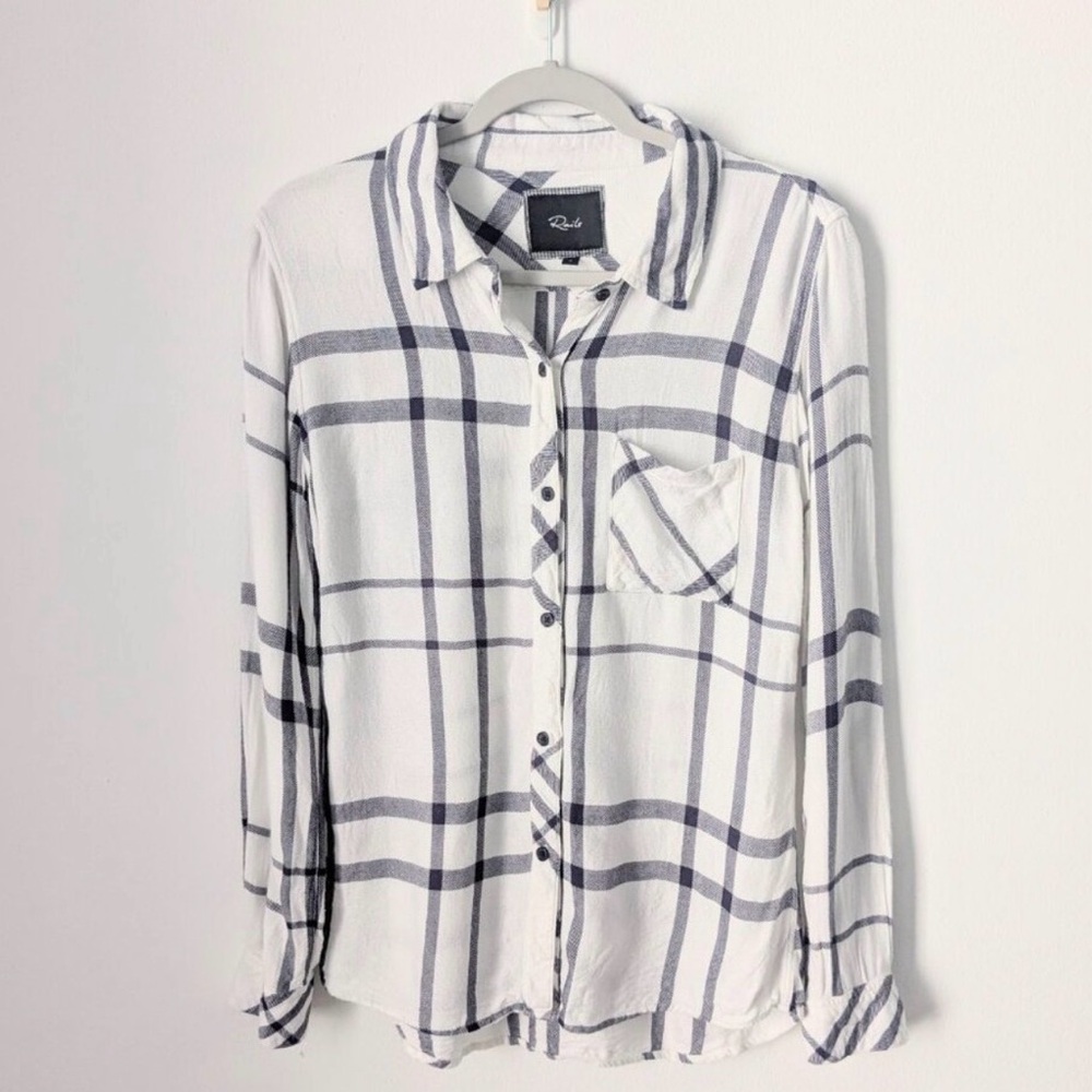 Rails XS flannel button down